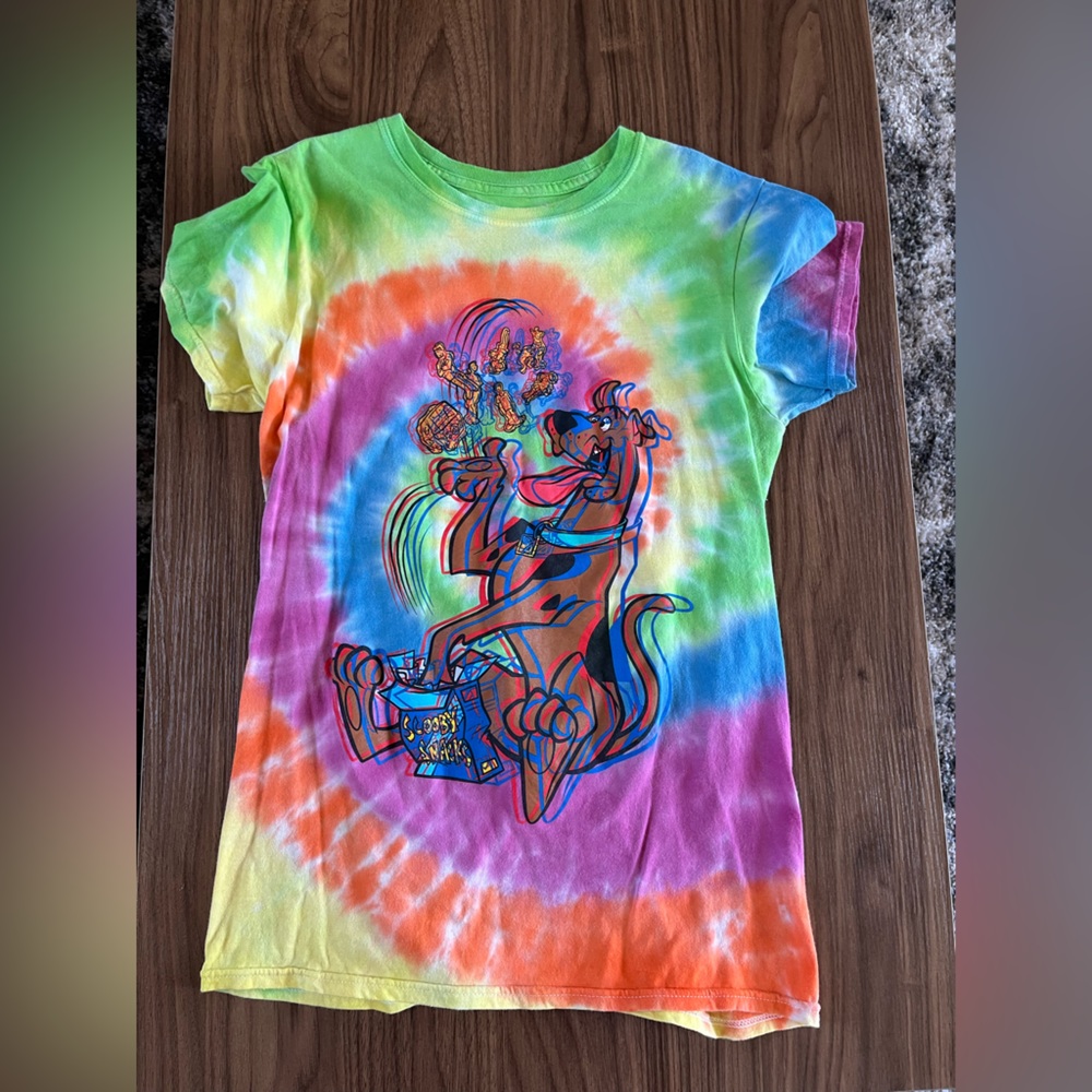 Tie Dye Scooby Doo Shirt
